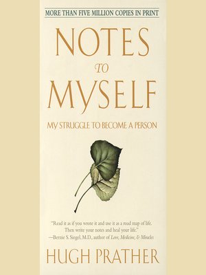 cover image of Notes to Myself